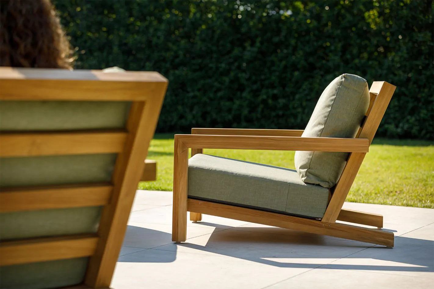 Chaise longue de jardin LIFE Block