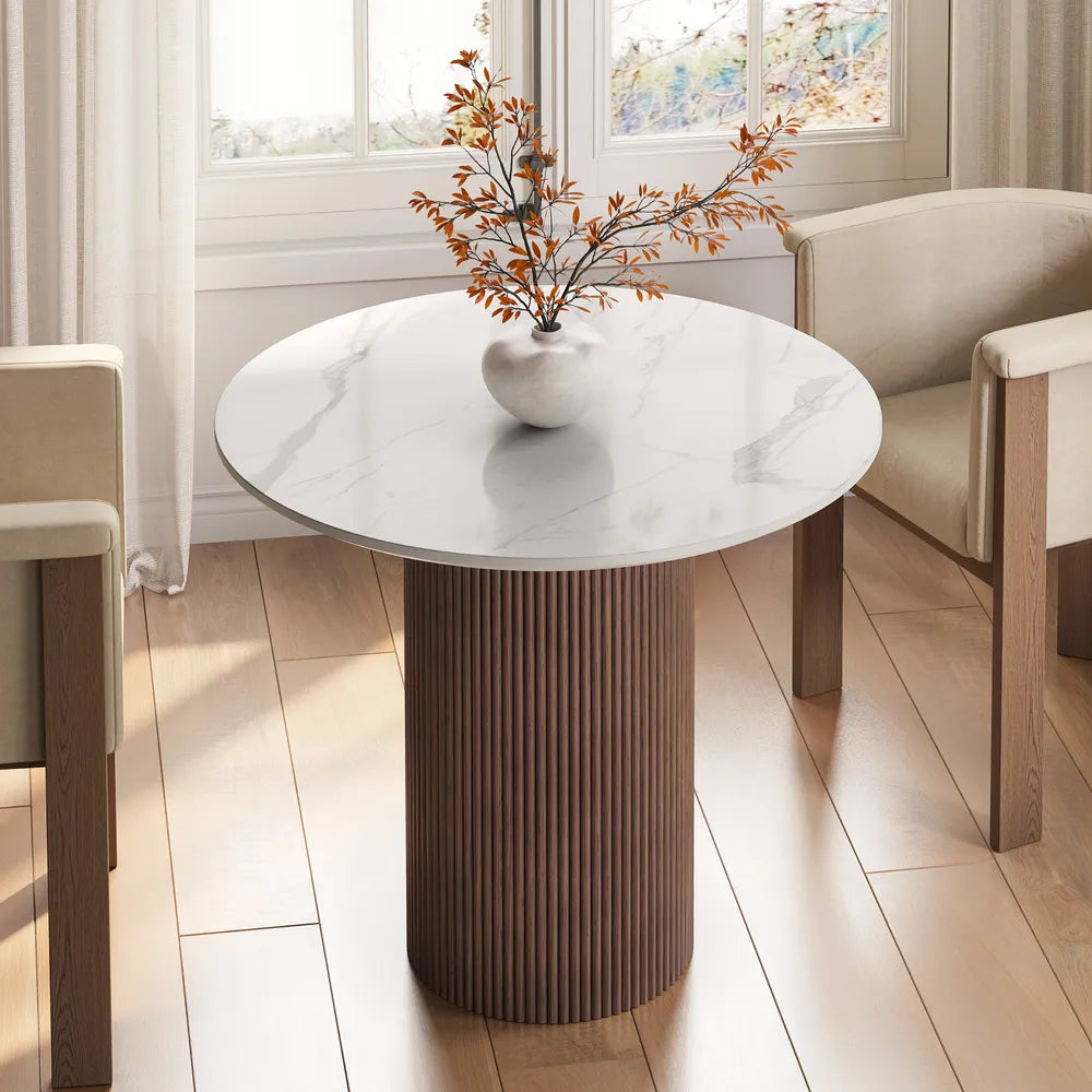Table à manger ronde Rolf