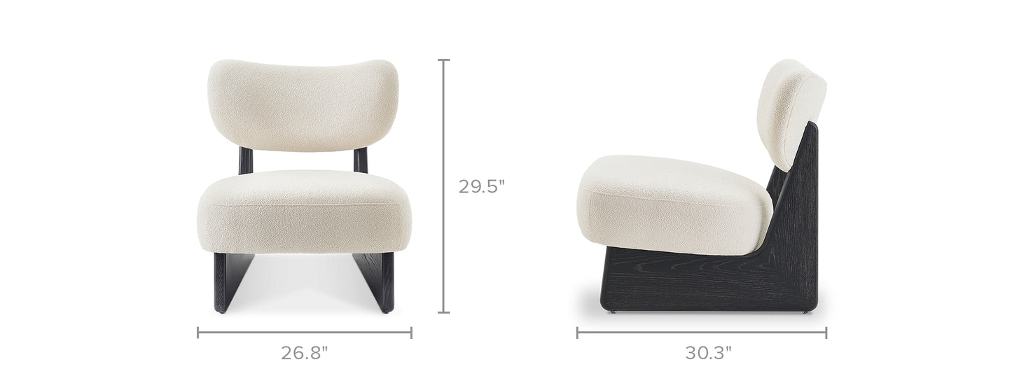 Chaise Solange Bouclé