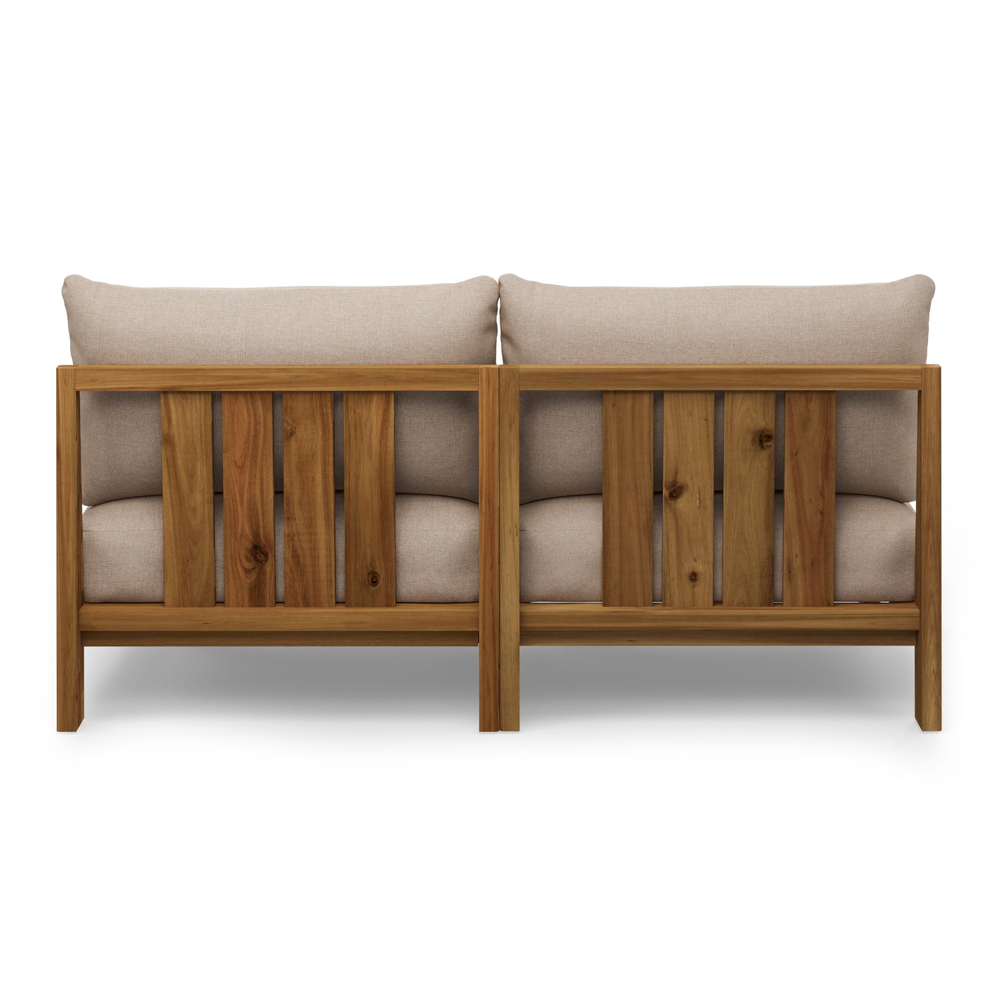 Causeuse modulaire d'extérieur sans accoudoirs NEMO