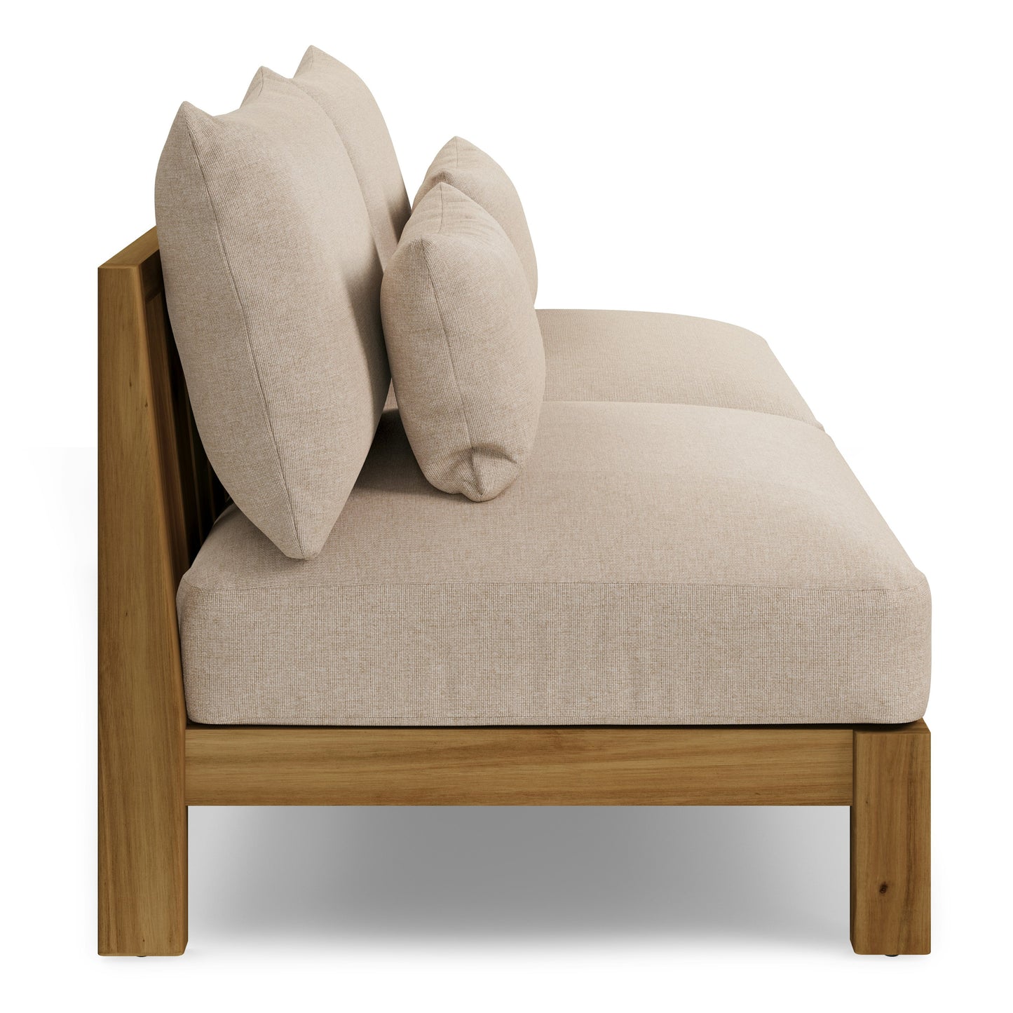 Causeuse modulaire d'extérieur sans accoudoirs NEMO