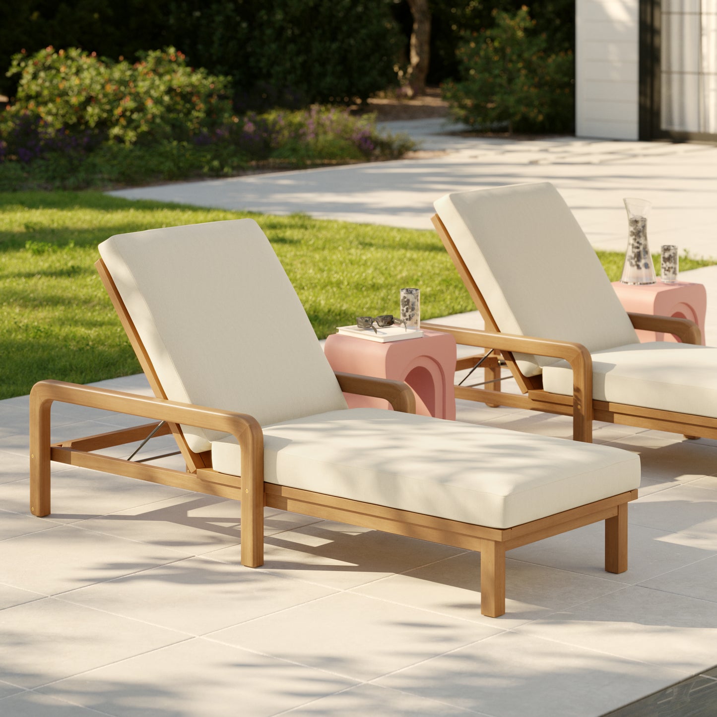 Chaise longue IVORY
