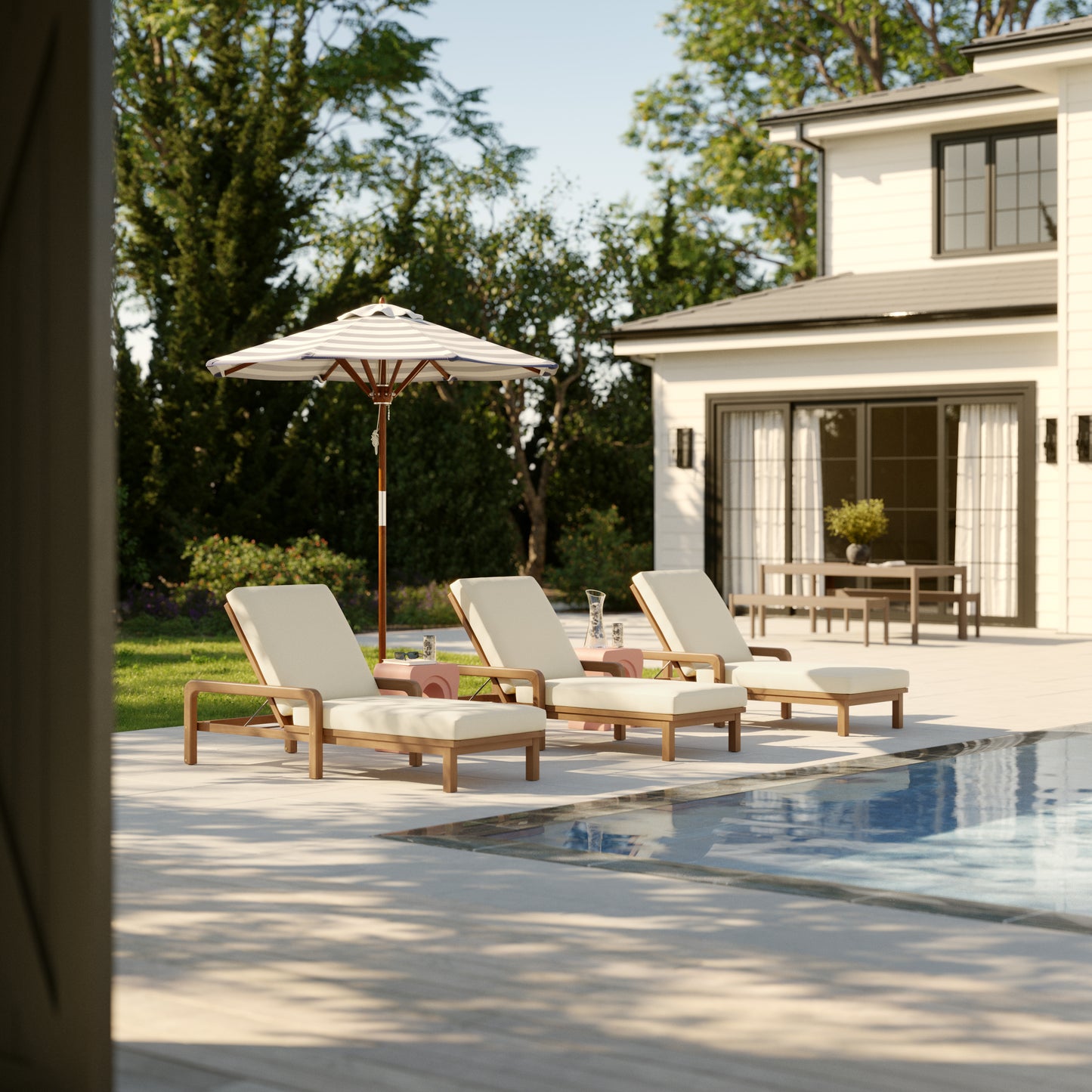 Chaise longue IVORY