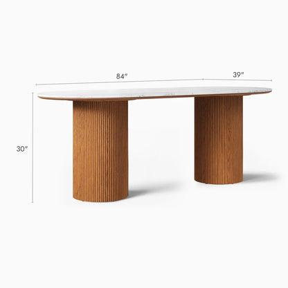 Table à manger ronde Rolf