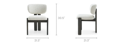 Chaise Oslo Bouclé