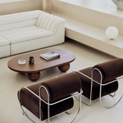 Table basse ovale Lucy