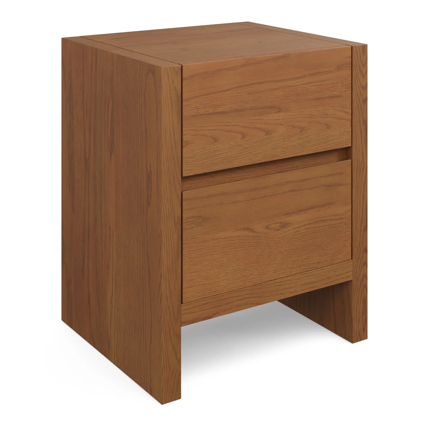 Table de chevet 2 tiroirs Leif