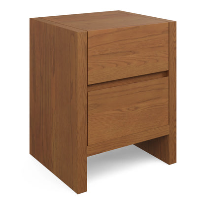 Table de chevet 2 tiroirs Leif