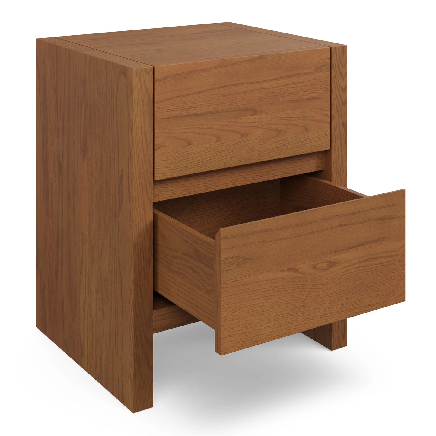 Table de chevet 2 tiroirs Leif