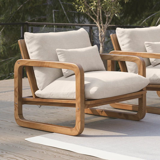 Chaise longue d'extérieur MANDARINE