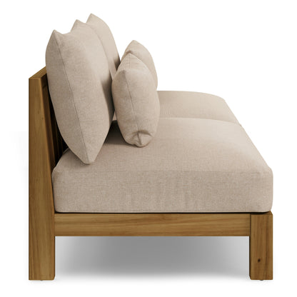 Causeuse modulaire d'extérieur sans accoudoirs NEMO